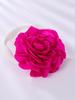 Nova Broche de Flor Grande Plissada 16cm Corsage Pin Flor Artesanal Acessório Versátil para Roupas Broche