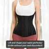 Reductor de cintura transpirable fino transfronterizo soporte de pecho en forma de U cinturón de cintura con hebilla de tres filas cinturón moldeador de cintura de doble capa fitness reloj de arena control de abdomen