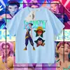 Cazadores de Demonios Kpop Cazador de Brujas Reunión Cuello Camiseta de Manga Corta de Verano Holgada Tallas Medianas y Grandes Tops Casuales para Niños
