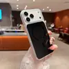 Diseño Simple y Transparente Adecuado para Funda de Teléfono iPhone 17 con Carga Magnética, Agujero Grande para Apple 16, Anti-Caída para 15 Pro Max