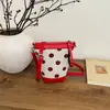 Bolso Cubo de Lunares de Moda Versátil de Nicho para Mujer, Nuevo Modelo 2026, Bolso de Hombro Cruzado Casual de Gama Alta para el Trabajo