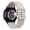 Correa Deportiva de Silicona para Reloj con Patrón Ondulado Cosida a Mano Adecuada para Samsung Galaxy Watch7 Watch4/5/6