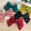 TikTok Celebridad de Internet Mismo Estilo Pasador de Pelo de Lazo Grande Clip de Resorte Parte Trasera Accesorios para el Cabello Estilo Japonés y Coreano jk Pasador Adorno para la Cabeza Clip