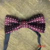 Moda Puntos Estilo Coreano Pajarita para Novio y Padrinos Estilo Colegio Británico Pajarita de Negocios para Anfitrión Corbata de Hombre