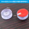 Pads Antideslizantes para Patas de Mesa y Sillas, Pads Protectores para Gabinetes de Cocina y Sofás con Agujeros para Tornillos, Cónicos de Goma Suave de Silicona Anti-Desgaste