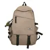 Mochila Transfronteriza Nueva Mochila Simple de Moda para Exteriores Mochila para Estudiantes de Secundaria y Preparatoria de Gran Capacidad para Hombres