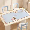 Jogo Americano de Mesa de Jantar Desenho Animado Impermeável à Prova de Óleo Lavável Protetor de Mesa Tapete Isolante Anti-Queimadura Luxo Leve High-End Mesa de Centro Toalha de Mesa