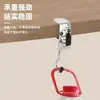 Lindo gancho de mochila de ladrillo negro, doble gancho desmontable y portátil para estudiantes, adecuado para bordes de escritorio de aula y dormitorio