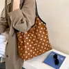 Bolso de hombro tipo tote de gamuza con estampado de leopardo para mujer, nuevo 2026, nicho vintage, gran capacidad, para el trabajo y los desplazamientos