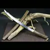 Espada Longquan, katana iaido, espada curta, espada para prática de artes marciais orientais, adereço de coleção cosplay, não afiada