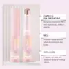 Bastão de Sombra para Olhos Zephoco Starlight Nude Multicor Lantejoula de Cristal Cor Natural à Prova d'Água Longa Duração Renderização de Cor Maquiagem que Não Sai Bastão de Sombra
