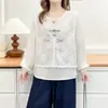 Special2026 Tallas Grandes para Mujer Otoño Nueva Moda Elegante Chaleco de Encaje con Estampado de Letras, Falso Dos Piezas 0839
