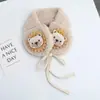 Orelheiras de Veludo Espessado Desenho Animado Fofo para Bebê Proteção Auricular Outono e Inverno Proteção Auricular para Crianças ao Ar Livre Bolsas de Orelha para Proteção Auricular