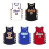 Novo Traje de Basquete Americano terno Masculino Personalizado Competição Esportiva Uniforme de Equipe Estudantes Universitários Treinamento Camisa de Basquete Americana Personalizada