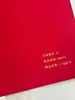 En Stock Entrega Rápida Serie Tarjeta Roja Cartulina Sobre Rojo Caja de Regalo Bolso Papel de Embalaje de Año Nuevo Venta Directa de Fábrica Papel Especial
