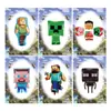 Minecraft Globo Creeper Alien Dibujo Animado Juego Globo de Película de Aluminio Mincraft Bola Forma Especial