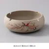 Cinzeiro de Novo Estilo, Personalizado, Moderno, Luxo Leve, Grande Capacidade, Adequado para Sala de Estar, Casa, Escritório, Cinzeiro Decorativo de Cerâmica Estilo Chinês