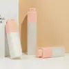 15/30/50 Frasco de Vácuo Quadrado de Camada Dupla com Levantamento Frasco com Bomba de Loção Frasco Cosmético de Vácuo Portátil Material de Embalagem de Frasco de PP