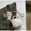 Bolsa Cesta de Verduras de Mano de Alta Gama para Mujer, Nueva Moda Casual 2026, Bolso de Hombro Versátil Estilo Coreano, Bolso Cruzado