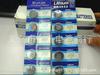 Pila de botón para control remoto electrónico CR2032 CR2016 con montaje en tarjeta Pila de botón electrónica CR2025 de 3 V