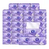 Papel de Seda 3D Beauty, Caixa Fechada com 100 Folhas, 24 Pacotes de Guardanapos, Tecido Facial Embossado Durável tipo Algodão, Papel Toalha Doméstico, Econômico