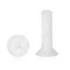 Tornillo de Cabeza Plana de Nylon/PC Transparente M2-M10 con Avellanado Cruzado Tornillo de Plástico Aislado Negro PA66 Plástico