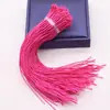 Accesorios para Bricolaje: Accesorios de Cuerda para Collar de Nudo Chino, Anillo Colgante de Borla en Espiral Hecho a Máquina, Anillo de Tirar de Cuerda Colgante