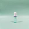 Botella de Mousse Verde Transparente de 60 ml, Botella de Burbujas, Botella Espumosa a Presión, Botella para Limpiador Facial, Botella de Espuma Recargable de Viaje de 30 ml