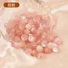 Botones Cheongsam Imitación Perlas de Jade Resina Puntos Redondos Diamante Botones Perlados Camisa Chifón Imitación Perlas Redondas Expuestas Accesorios Botones