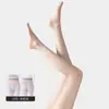 Medias 0D negras para mujer, estilo fino de verano, antienganches, duraderas, invisibles, alta transparencia, medias negras sexys, coquetas y sensuales