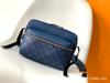 26 Años m L Bolso para Hombre, Bolso para Mujer, Bolso Cruzado de un Solo Hombro, Bolso para Cámara Tres en Uno, Bolso de Mano, Cuero Genuino, Versátil, Retro