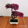 Thuja artificial Bem-vindo Pinheiro Bonsai Lohan Pinheiro Entrada Corredor Escritório Ornamentos Luz Luxo Novo Chinês Pinheiro e Cipreste Bonsai