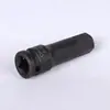 Hexágono soquete 1/2 pistola de ar comprimido de uma peça cabeça de lote pneumática hexagonal chave de fenda manga ameixa manga hexagonal pistola de ar terno lote