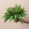 Helechos artificiales, incluyendo helechos riñón, helechos persas y helechos romero, para habitaciones modelo, paisajes en miniatura y plantas en maceta; plantas artificiales con hojas de helecho