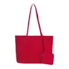 Bolso tote grande para mujer, adecuado para ir al trabajo, hecho de tela de nailon, simple y versátil, se puede llevar bajo el brazo, estilo coreano y moderno
