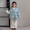 Chaqueta Acolchada de Algodón para Niñas 2025 Nueva Elegante Abrigo Acolchado de Invierno para Niñas, Chaqueta Acolchada de Algodón Gruesa y Cálida para Niños