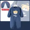 Bata de una pieza para niños, Traje anti-suciedad para gatear, Ropa protectora para bebé, Impermeable de cuerpo completo, Ropa de manga larga para otoño e invierno para hombres y mujeres