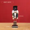 Cascanueces de Navidad Figura de Madera Adorno Forma de Soldado Mesa de Sala de Estar Ventana Decoración Festiva