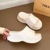 2026 Nuevo Modelo Chanclas de Mujer de Eva con Suela Gruesa para Aumentar la Altura para Moda de Verano Uso en Exteriores Sandalias de Playa Venta al por Mayor