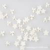 Perlas de Imitación Hechas a Mano Materiales para Manualidades, Accesorios de Belleza para Teléfono Móvil de Fondo Plano, Decoraciones de Estrella de Cinco Puntas de 8 mm, Venta al por Mayor desde el Fabricante
