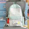 Mochila Nueva Modelo Estilo Japonés de Alto Valor Fresca Dulce Linda de Estrella para Estudiantes de Secundaria y Preparatoria Mochila Ligera de Viaje