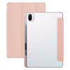 Capa protetora adequada para tablet millet 5/5pro 11 polegadas millet Pad6/6Pro com slot para caneta, capa macia transparente de três dobras