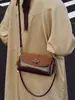 Bolso Vintage para Debajo del Brazo para Mujer, Bolso de Mano de Moda Transfronteriza con Hebilla Tallada, Bolso de Hombro, Bolso Cruzado Versátil de Moda para Mujer