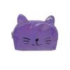 Armazenamento de saco cosmético para gatos Pu impressão à prova d'água saco de lavagem de viagem em estoque