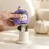 Pedra Difusora de Aromaterapia Abóbora Roxa Óleo Essencial Quarto Decoração Criativa para Casa Fragrância de Longa Duração High-end Ornamento de Flor Seca de Cristal