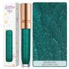 Maquillaje transfronterizo estrella de cinco puntas corazón lentejuelas gel sombra de ojos maquillaje de sirena gel de brillo sin pegamento lentejuelas para uñas