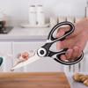 Tijeras de Cocina Multifuncionales Pin Tu para el Hogar, Tijeras para Espinas de Pescado, Tijeras de Acero Inoxidable para Cocina, Tijeras para Alimentos Complementarios de Alas de Pollo