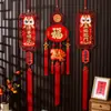 Decoraciones Colgantes de Año Nuevo 2027 Año de la Oveja Adornos Colgantes 3D para Año Nuevo y Festival de Primavera Decoraciones de Nuevo Estilo para Sala de Estar, Vestíbulo y Puerta Principal