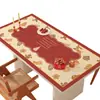 Nuevo Mantel de Silicona con Ambiente Festivo, Impermeable, Resistente al Aceite, No Requiere Lavado, Mantel para Mesa de Navidad y Año Nuevo, Mantel para Mesa de Café, Mantel Protector