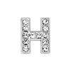 Letras inglesas de 10 mm usar accesorios de joyería DIY aleación de zinc Diamantes completos Las letras de diamantes se pueden combinar con pulsera collar